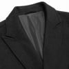 Allthemen Chesterfield Long Wool Trench Plus Solid Cold Sizes Men's Coat, Coat, Sizes, Thick, Color, Warm, Windproof, Protection, Business, Formal,