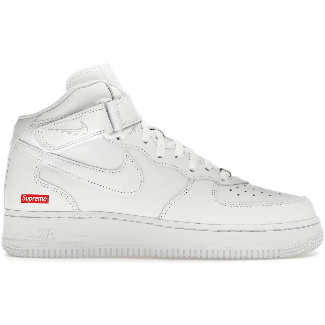 

Кроссовки Nike Air Force 1 Mid Supreme Белые(FZ8784-100) 45