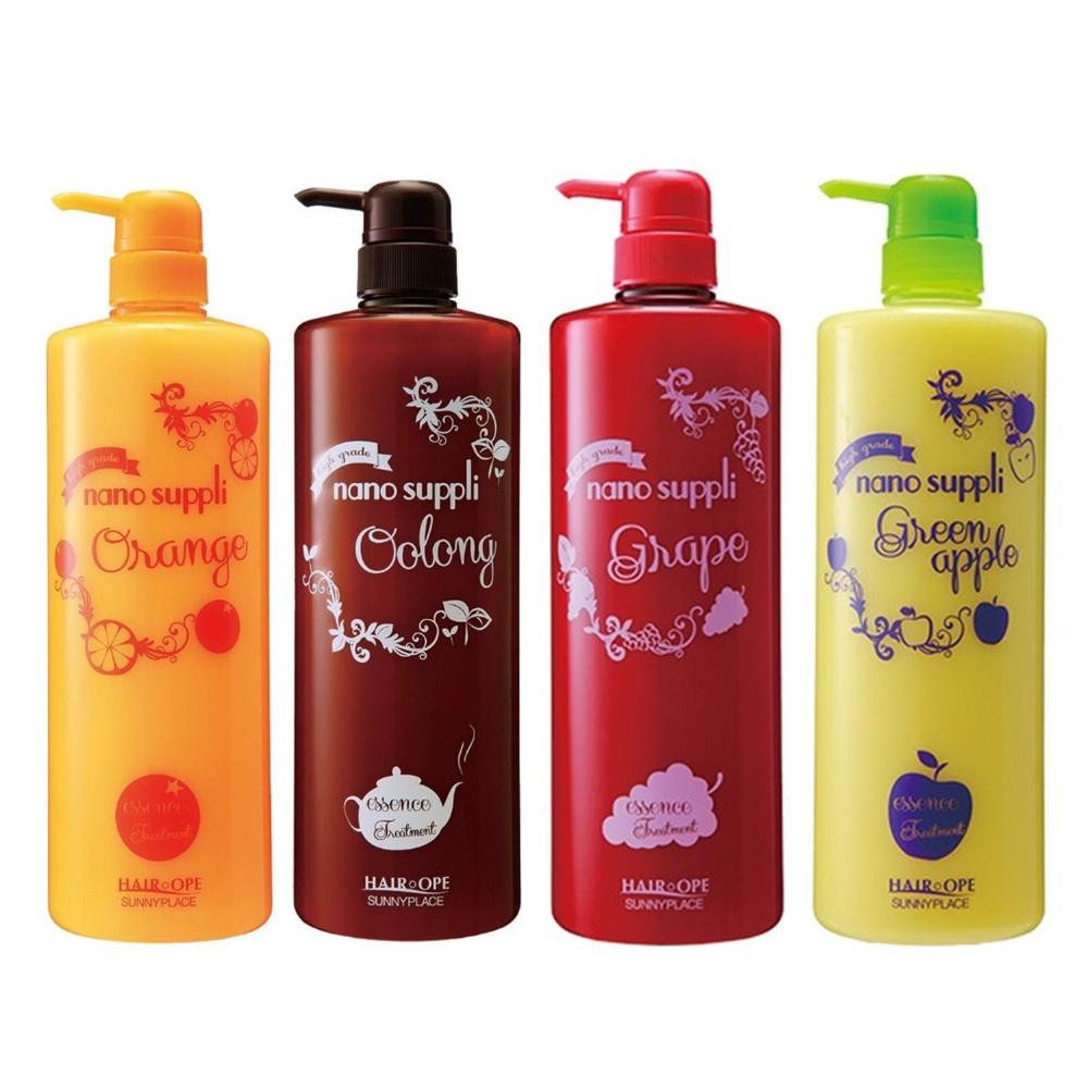 Sunny Place Nano Supplement Essence Treatment Oolong  Orange  Green Apple  Grape 1000ml  Refill 800ml