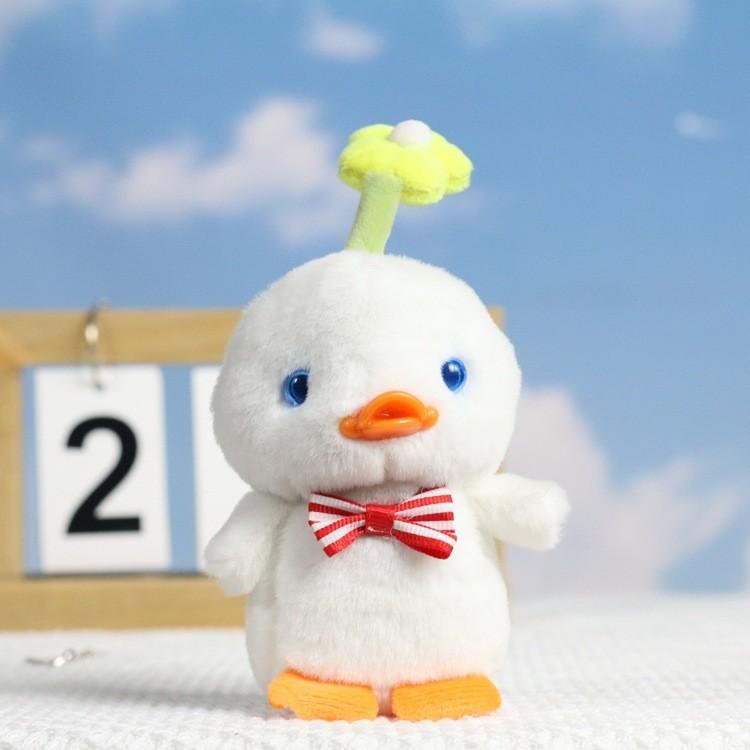 Adorable Plush Duck Keychain Cute Chick Hanging Doll Soft Toy For Bags And Accessories