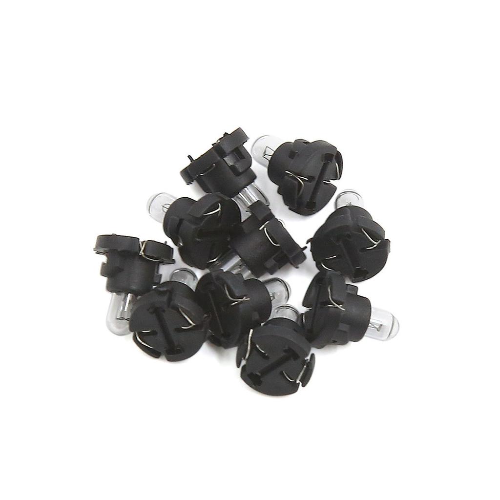 uxcell 10pcs T4 Car LED Light for Dashboard Gauge Instrument