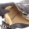Used FENDI Selleria Shoulder Bag leather Black Used Women