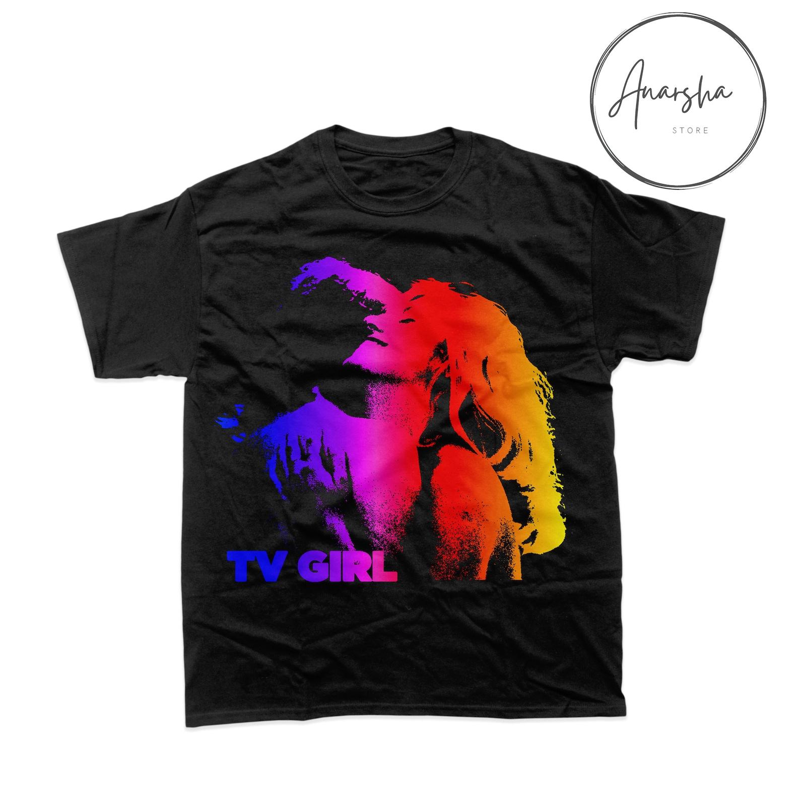TV Girl Tee - Lover s Rock Album Art T-Shirt M