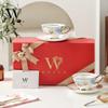 WOOCH Luxury Ceramic Cup & Saucer Gift Set