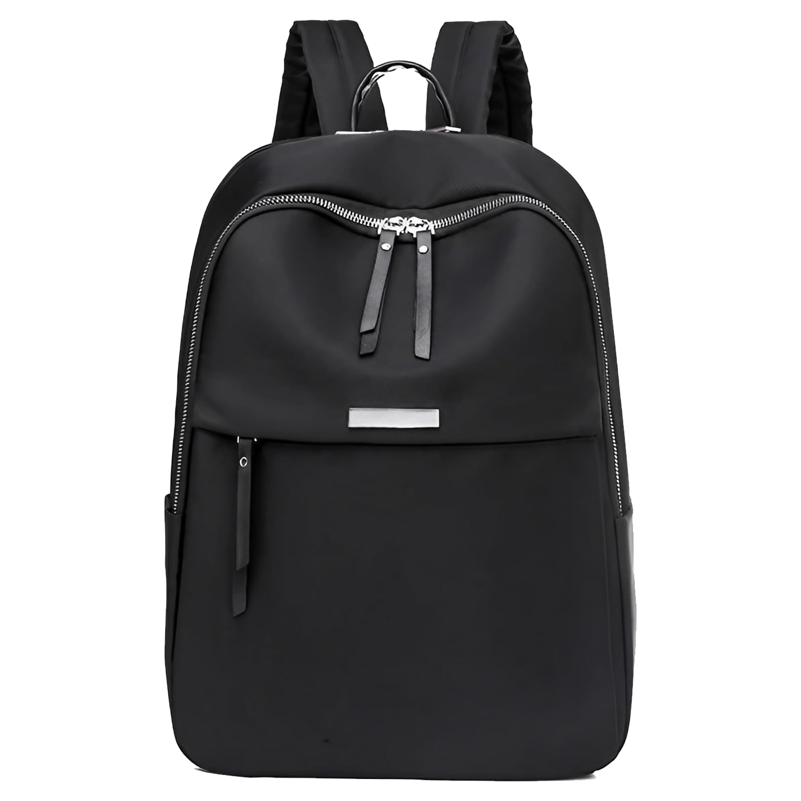 Рюкзак Unimamy для мужчин и женщин, деловой, унисекс, формата А4, с карманом для ноутбука, легкий, нейлоновый, водоотталкивающий, черный