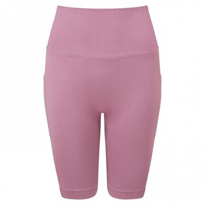 Womens/Ladies Ribbed Seamless 3D Cycling Shorts