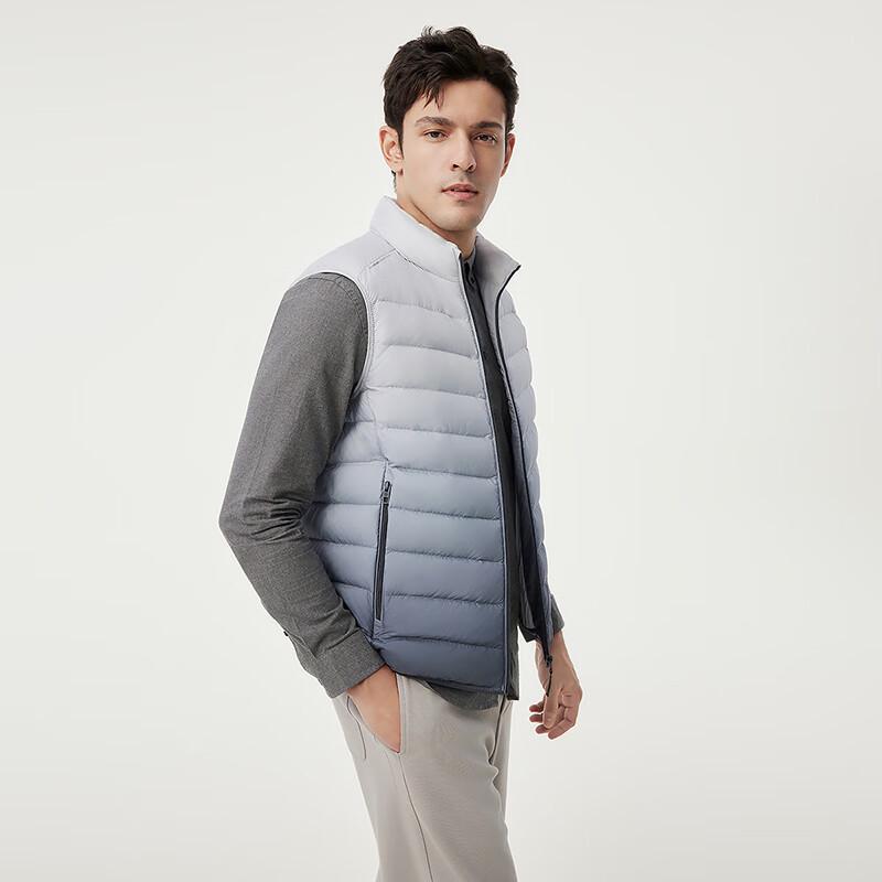 Tanboer Men's Lightweight Stand Collar Down Vest