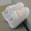 Kids White Sneakers Spring Autumn Boys Girls Lightweight Soft Sole Casual Sports Shoes Baby Flat Trainers