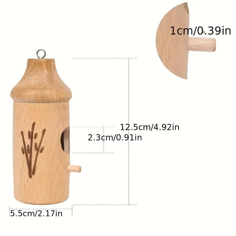 Hummingbird House Outdoor, Wooden Hummingbird House - Resistant Outdoor Garden Nesting Box for Attracting Beautiful Hummingbirds - Bird Cage Category