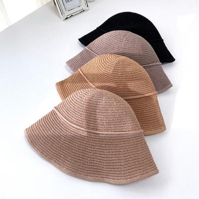 Bennulty Urlaubs-Look Bucket Hat Sommerhut Damenhut Knoten