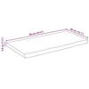 VidaXL Dessus de table 90x40x3,8 cm bord vivant bois massif manguier 370779