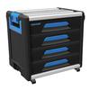 Toolbox - Gedore - Workmo L2 - 4 Drawers - Aluminum-plastic - Load 30 Kg