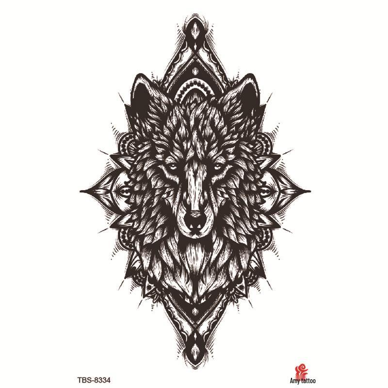 Set mic de tatuaje autocolante totem și simbol impermeabile pentru antebraț