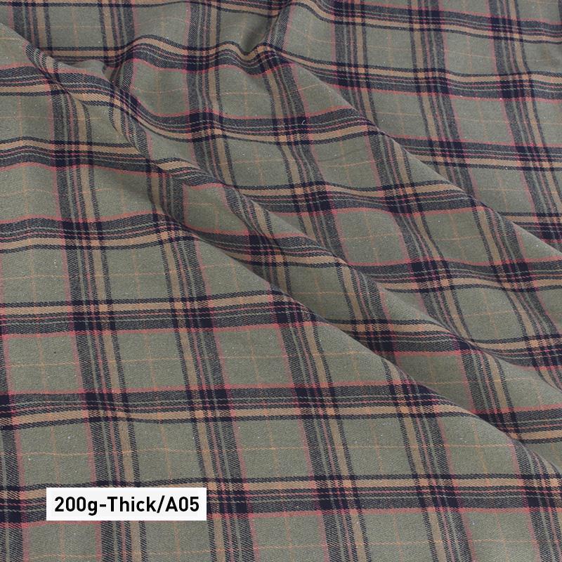 Medium/Thick Classic Stylish Scottish Checks Polyester Cotton Fabric for Sewing Clothes Skirts Dresses Tartan Designer Fabric