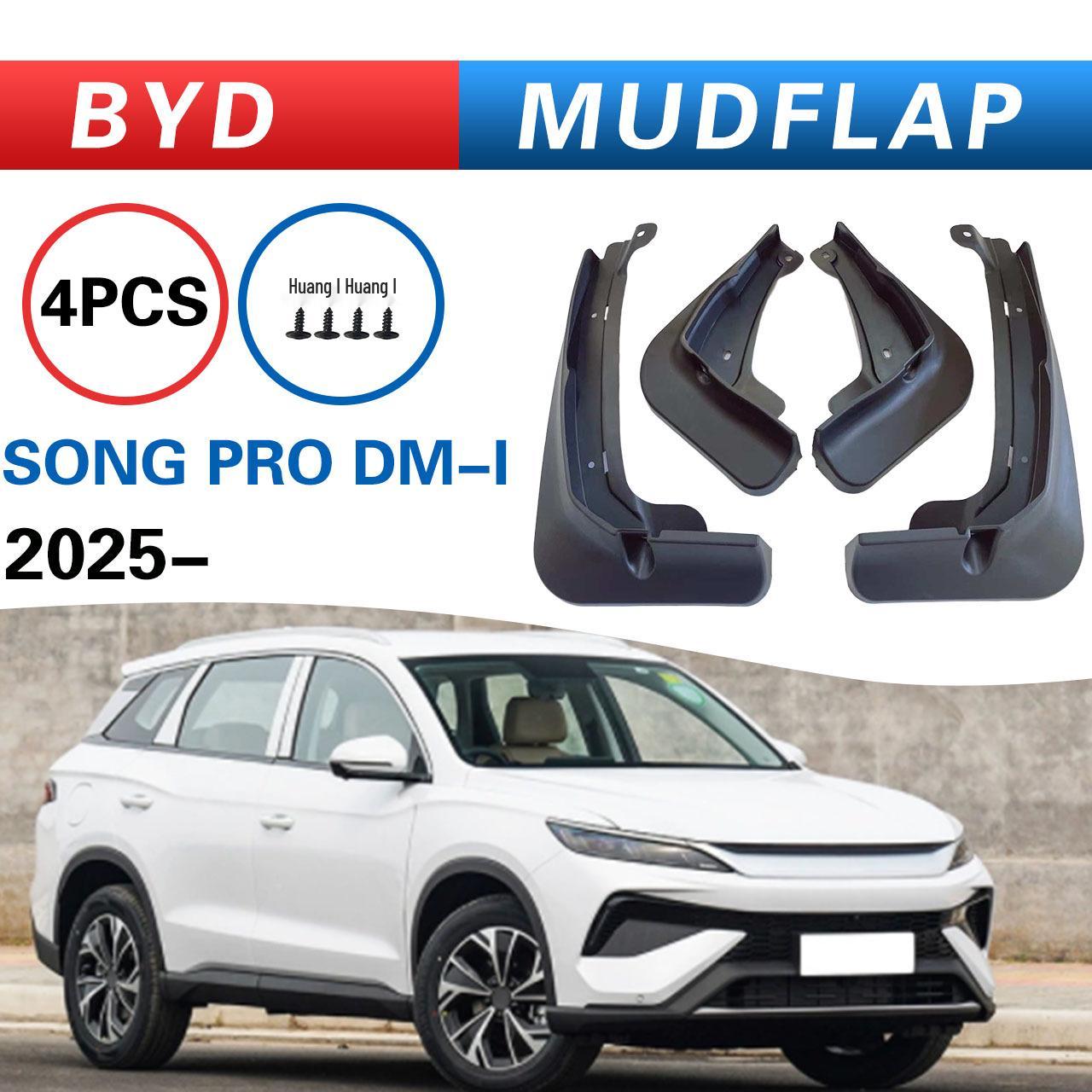 BYD Song Pro DM-i 2025 Mudguards