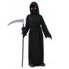 Children's Halloween Grim Reaper Costume with Red Eyes Robe - Horror Cosplay Outfit