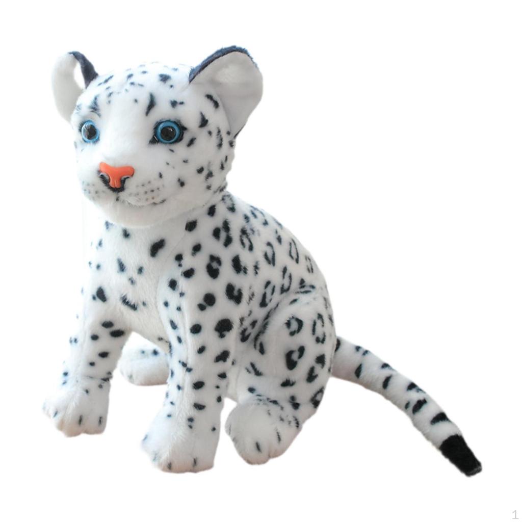 Leopard Plush Toy Cartoon Figures Doll Stuffed Animal for Boys Girls Friend