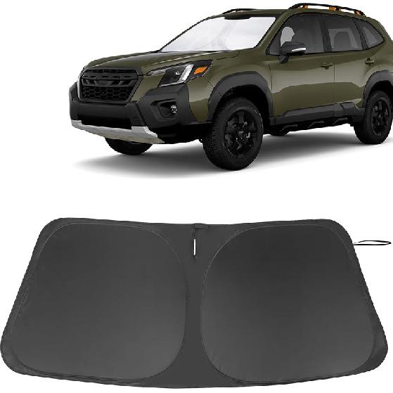 TINGLU Sun Shade For Tesla Model X Tesla X 2016-2024 2025 Accessories Windshield Sun Shade Window Shade UV Rays Protection Sun Visor Cover With