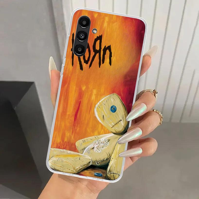 

K-Korn Rock Band Phone Case for Samsung Galaxy A17 A16 A37 A26 A36 A57 A56 A15 A25 A35 A55 A14 A24 A34 A54 A13 A23 A33 A53 Galax Samsung A07