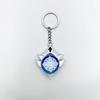 New Teyvat Vision Fontaine Water God Focalors Lyney and Lynette Keychain Luminous 7 Element Eye Of God Toy KeyRing