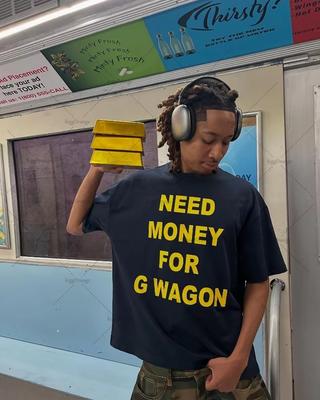 High Street Trend Klasické Písmeno Oversized Tričko Americký Retro Kulatý Výstřih Bavlna Ležérní Top Pánské Hip Hop Harajuku Streetwear