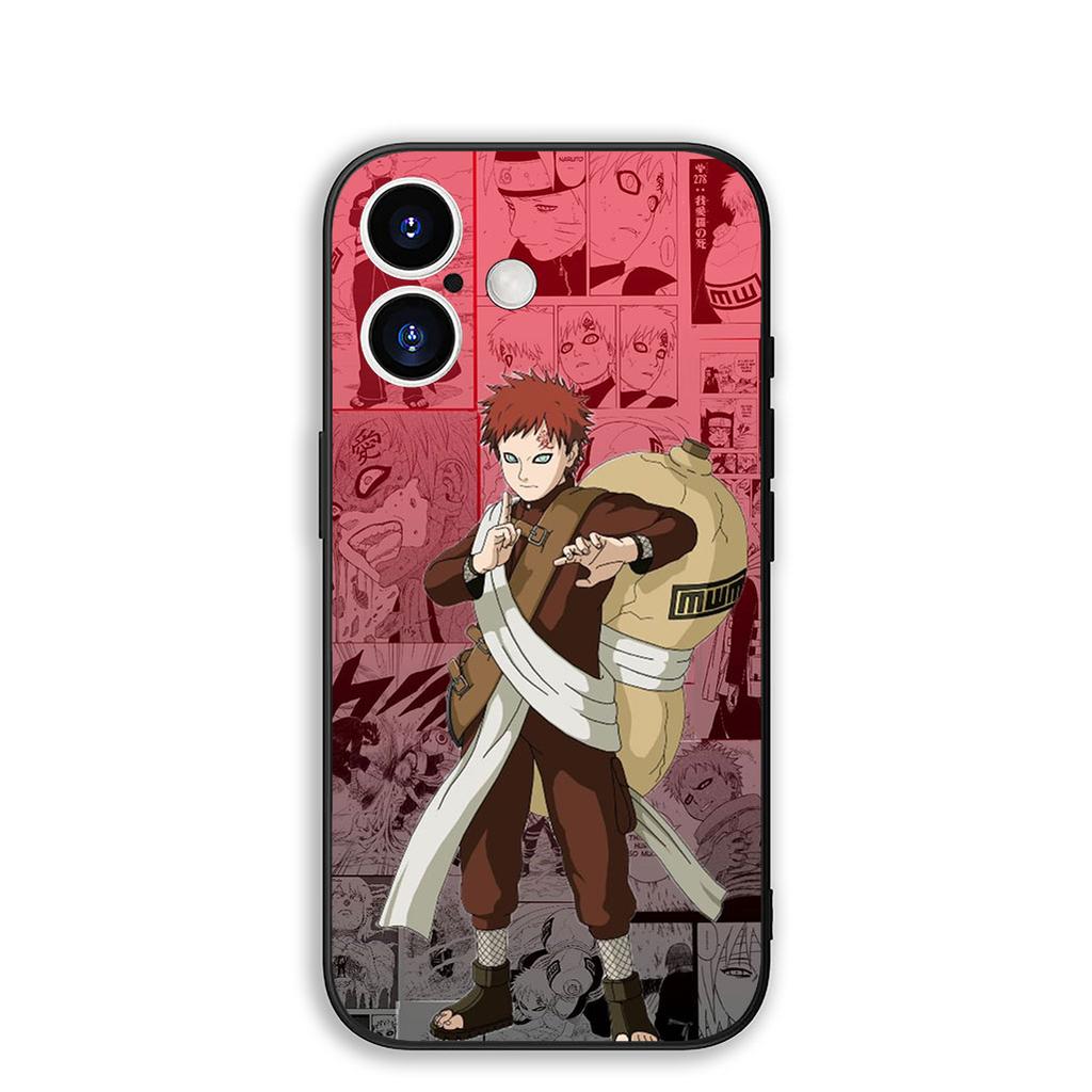 Cover for Xiaomi Redmi 15 15C 14C 8A A4 A5 Note 8 7 14 Pro + 8T 14S Protective Phone Case Gaara Narutos Uchiha Sasuke