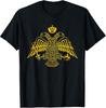 NEUES doppelköpfiges Adler Byzantinisches & Christlich Orthodoxes T-Shirt - Hergestellt in den USA