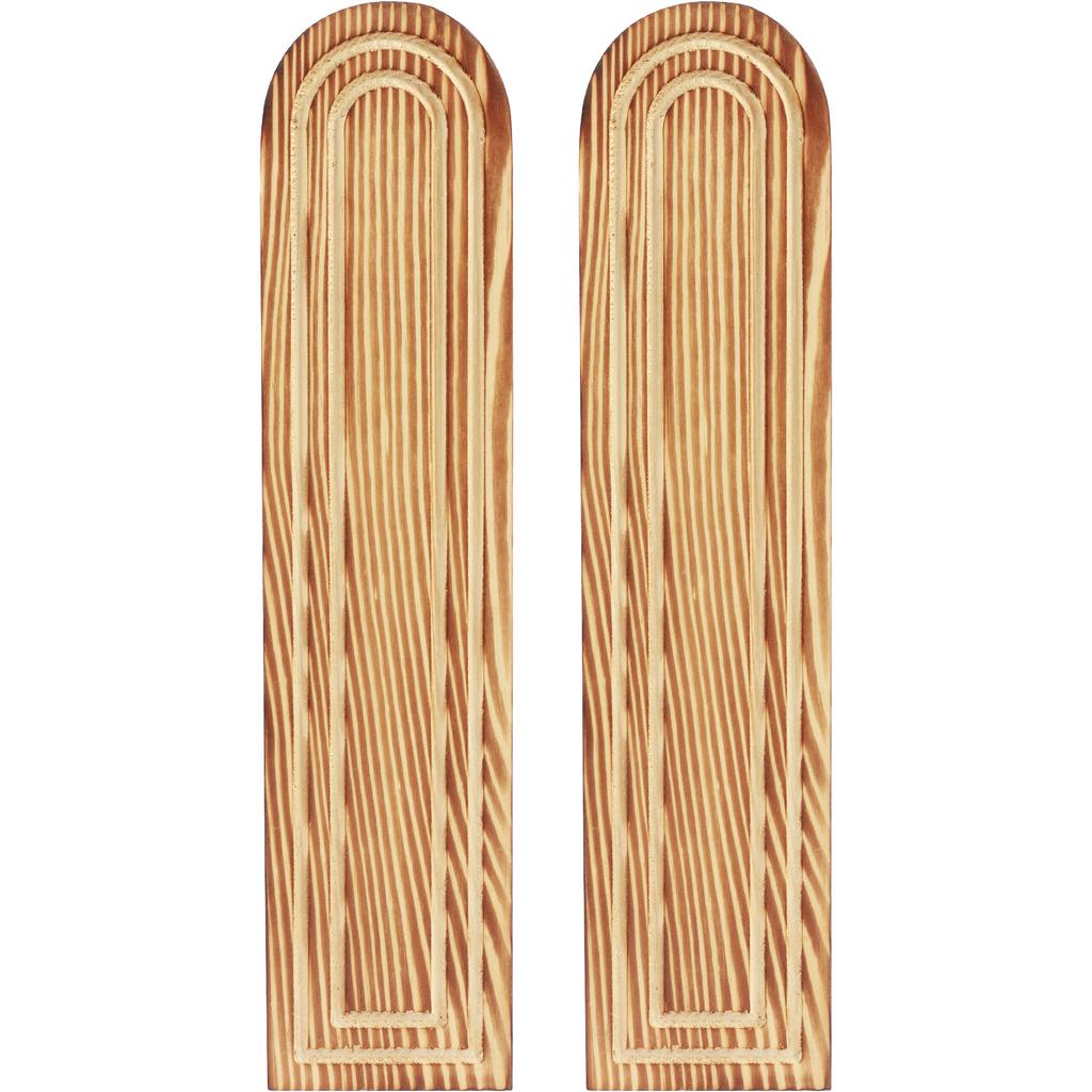 2/4 Pcs Wooden Wall Vase Modern Wall Mounted Vase Hanging Decorative Wood Wall Planter for Faux Plant Dried Flowers Home Decor