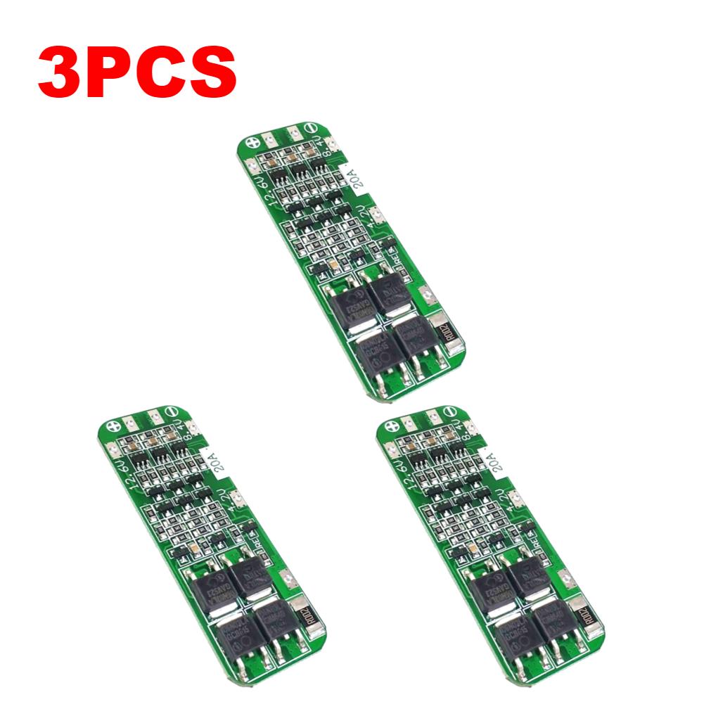 1-10pcs 3S 20A Li-ion Lithium Battery 18650 Charger PCB BMS Protection Board 12.6V 59x20x3.4mm Li-ion Battery for Drill Motor