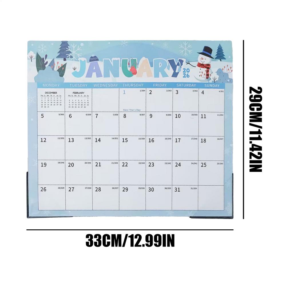 Magnetisk kylskåpskalender 2026-2027, 18 Månaders Kalender Magnet Enkel Organisering Planerare för Hemmakontor, Skola Familj