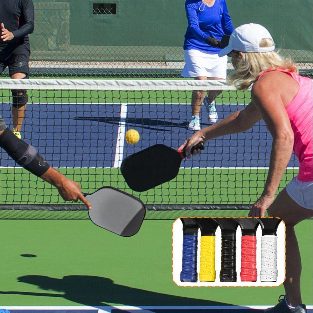1 Pack Anti Slip Pickleball Overgrip Perforated Tennis Racket Grip Tape