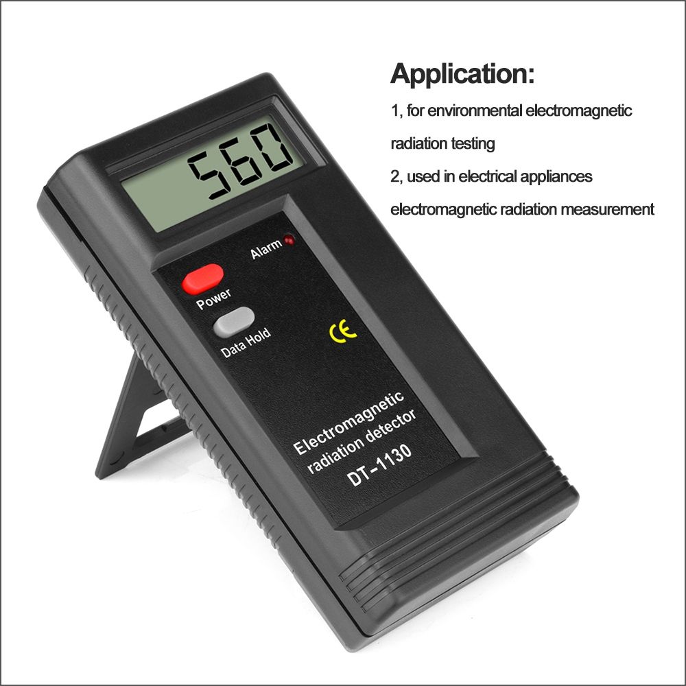 Dosimeter EMF Meter Measurement Tool Electromagnetic Radiation Detector Magnetic Field Dosimeter