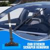 Car Window Sticker Removal Window Glue Cleaning Scraper Multifunctional Windshield Sticker Remover Scraper For Car Glass Glue