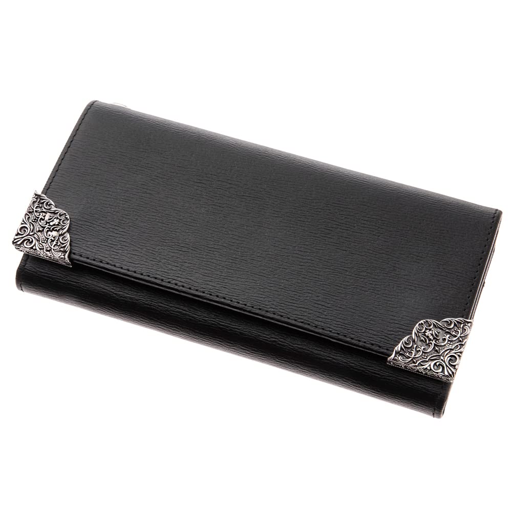 Artemis Classic Crown Corner Long Wallet (AK Collaboration) ACW0026, Men's Brand Name Leather Wallet