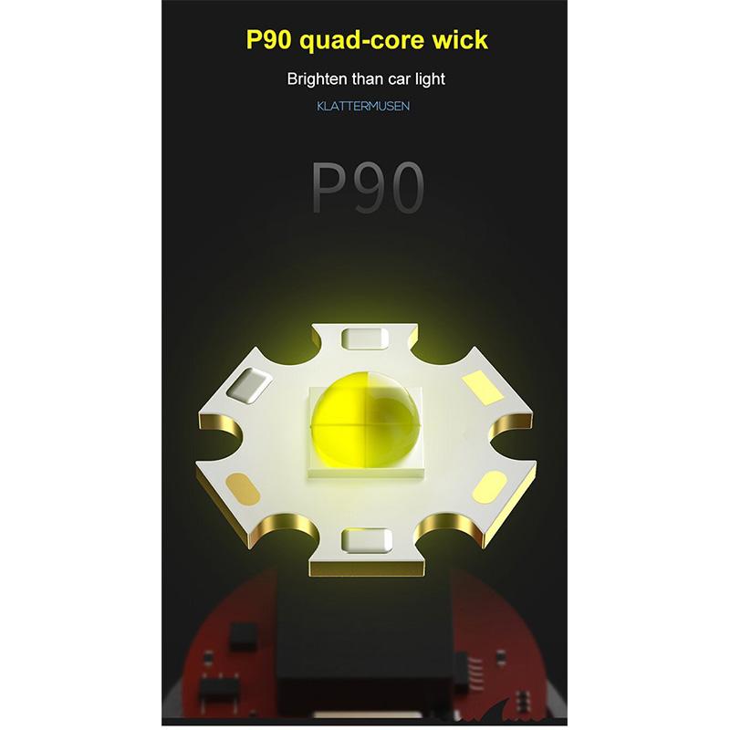 Lanterna Multifuncțională Reîncărcabilă USB Portabilă de Exterior pentru Acasă Lanterna Mică Camping Lumină de Urgență Lanterna Autodefensivă