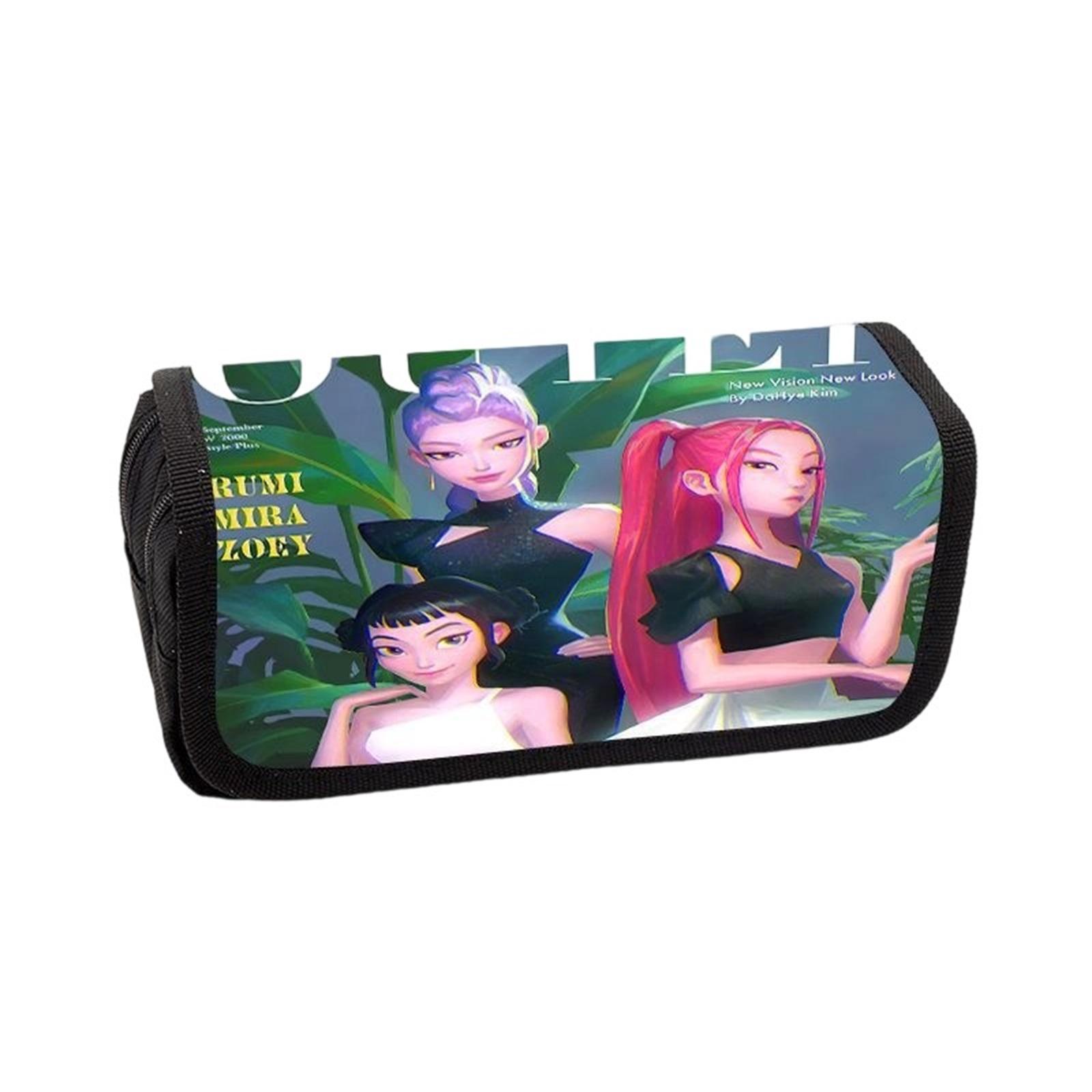 

Пенал Пенал для учеников начальной и средней школы Водостойкий Печатный Мультяшный Большой Вместимости Крышка Пенал One Size