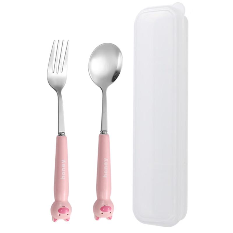 Ru Han Ceramic Handle Stainless Steel Cutlery Set