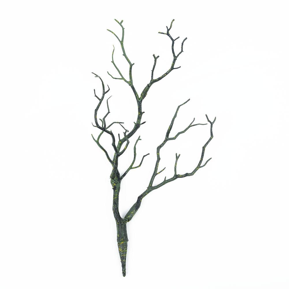 Simulation branch Tree Branch Decoration Beautiful Room White/Green/Coffee Fake