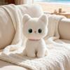 Cute Sitting Pose Kitten Plush Toys Soft Fluffy Cartoon Pet Cat Doll Lovely Office Desktop Decor Funny Gift To Family