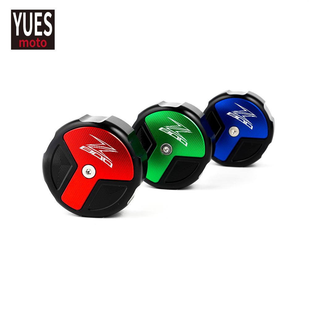 Motorcycle Accessories CNC Front & Rear Brake Fluid Cylinder Master Reservoir Cover Cap For KAWASAKI Z800 2013 2014 2015