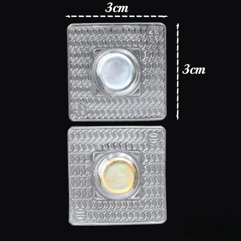 

20sets Magnetic Buckles Suction Cup Type Invisible Magnetic Button Clothing Leather Bag Hand Sewn Magnetic Concealed Buckles 1set