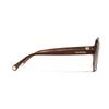 Chanel Temple Logo Round Sunglasses Men's Red