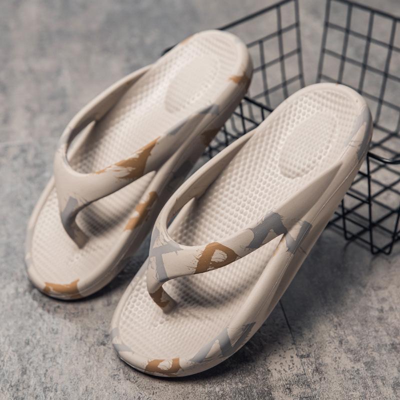 Large Size 2021 Summer New Couple Slippers Fashion Casual Shoes Trendy Outdoor Beach Shoes EVA Flip-flops
