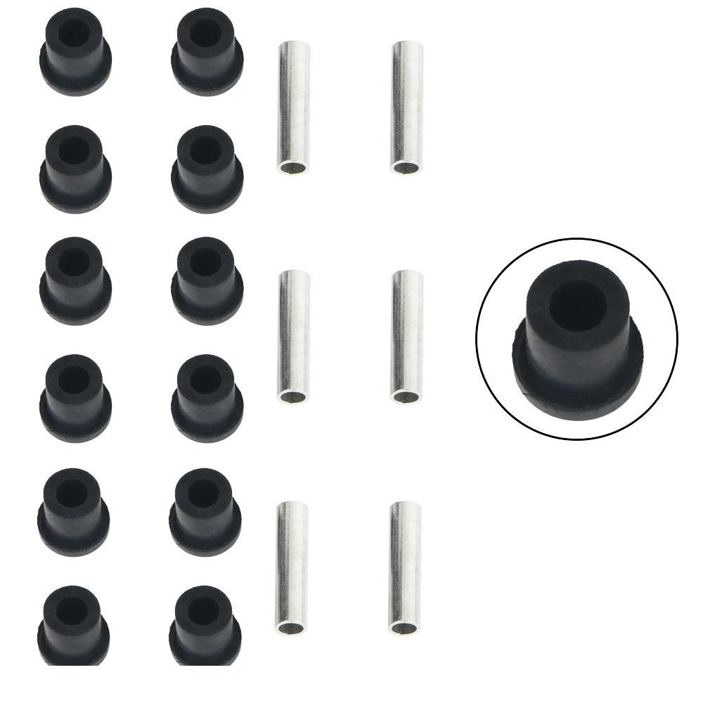 Rear Leaf Spring Bushing Kit For EZGO TXT Medalist Gas Electric Golf Carts 1996+