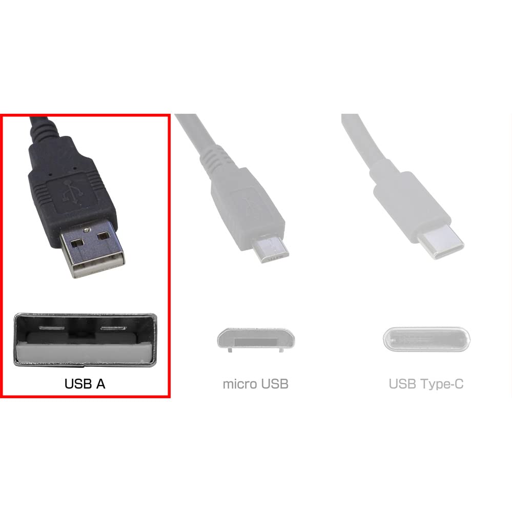 USB Type-A Cable (1.7m) for Busicom Barcode Reader BC-BR1000 (BC-BR1000-A17)