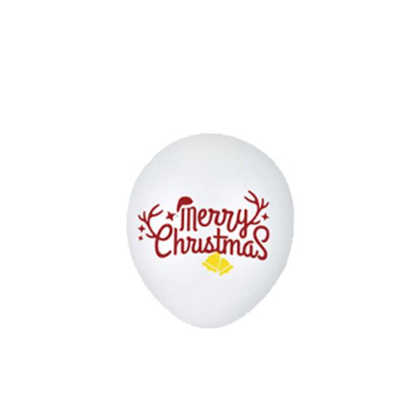 Santa Hohoho Balloon Christmas Print Latex 12 Inch Christmas Print Balloon