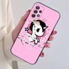 Japan T-Tokidokis Phone Case Black Silicone Soft For Samsung S25,S24,S21,S22,S23,S30,Ultra,S20,Plus,Fe,Lite