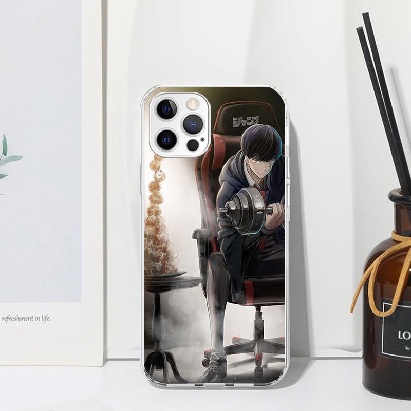 Mashle Magic And Muscles Phone Case For Iphone 17 Air 16 15 Plus 16E 14 Pro Max 13 Mini 12 11 7 8 SE Fundas Soft Back Cover 17 A