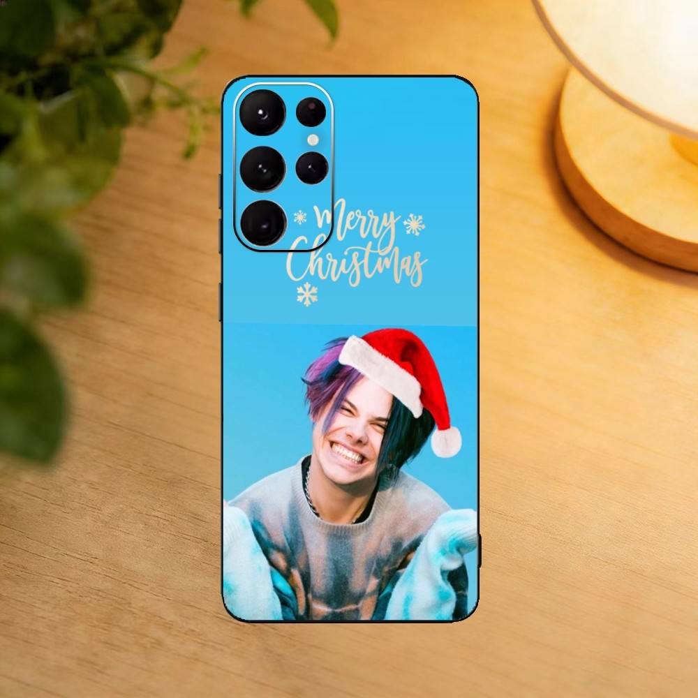 Y-Yungbluds Singer YB-B Phone Case For Samsung S25,24,23,22,30,21,10,9,Ultra,Plus,Lite Soft Black Case