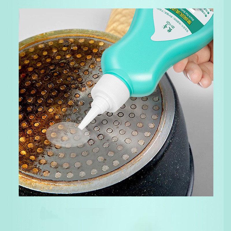 Chi Black Pot Rust Remover Gel: Descaler & Cleaner for Stainless Steel Cookware, Burnt Stains & Scorch Marks.